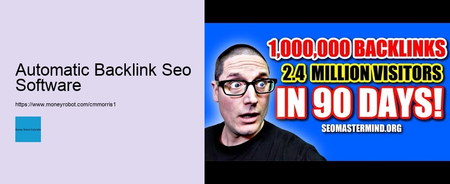 Automatic Backlink Seo Software
