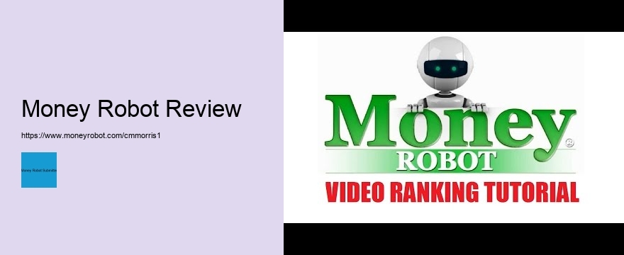 Best Practices for Money Robot Submitter Users